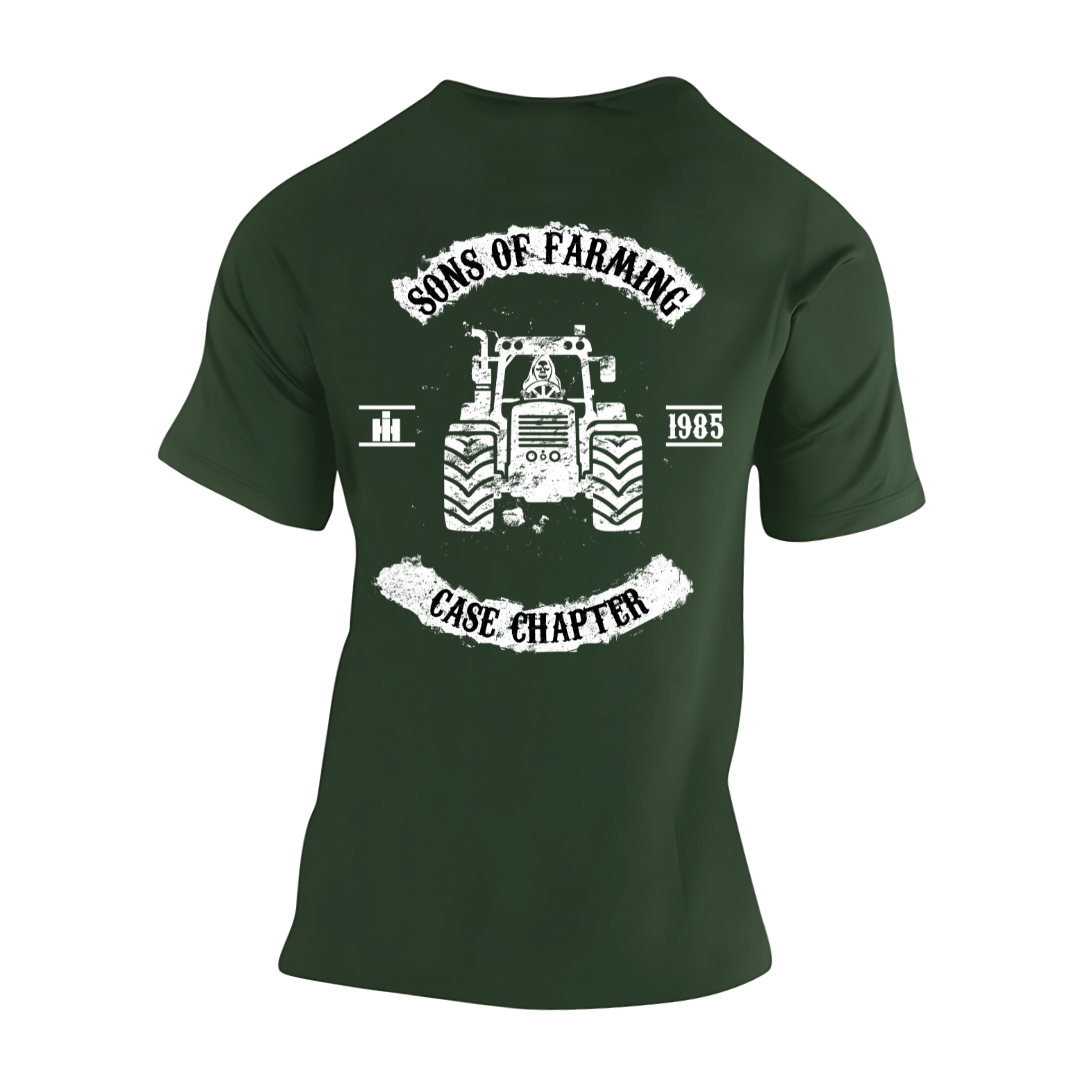 Sons of Farming CASE Chapter Rückseite | Premium T Shirt