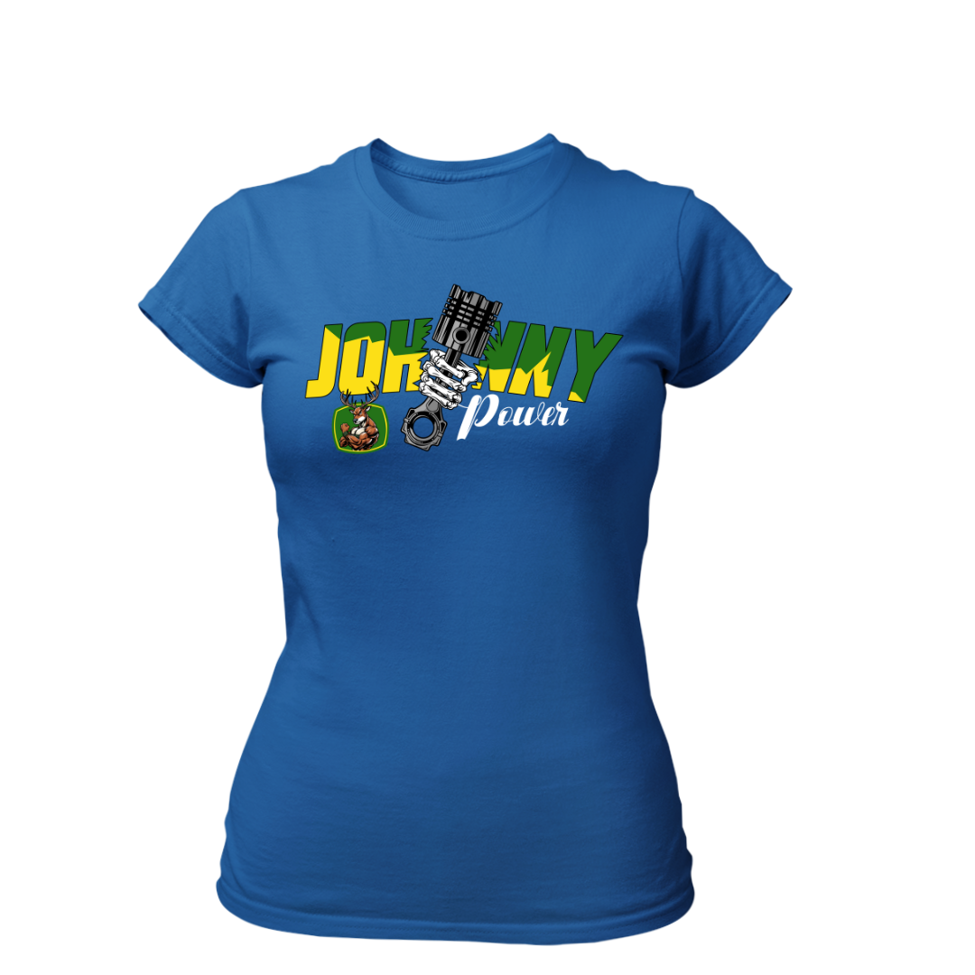 JohnnyPower | Premium T Shirt Frauen