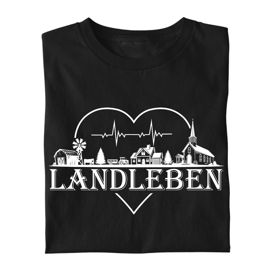 LANDLEBEN "Skyline" | Premium T Shirt