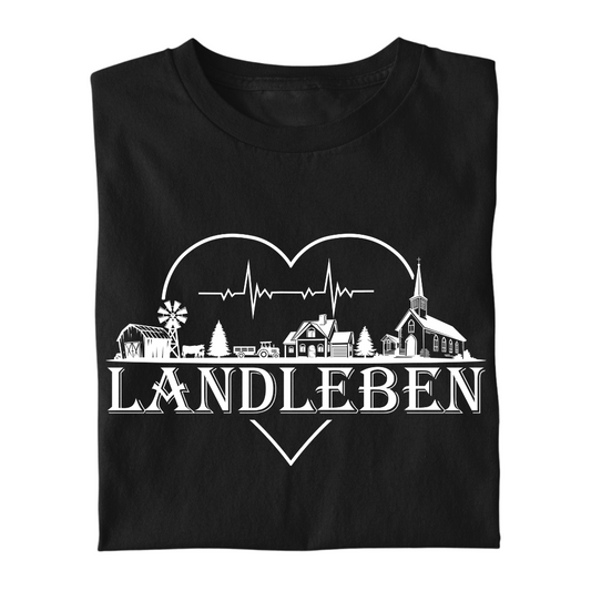 LANDLEBEN "Skyline" | Premium T Shirt