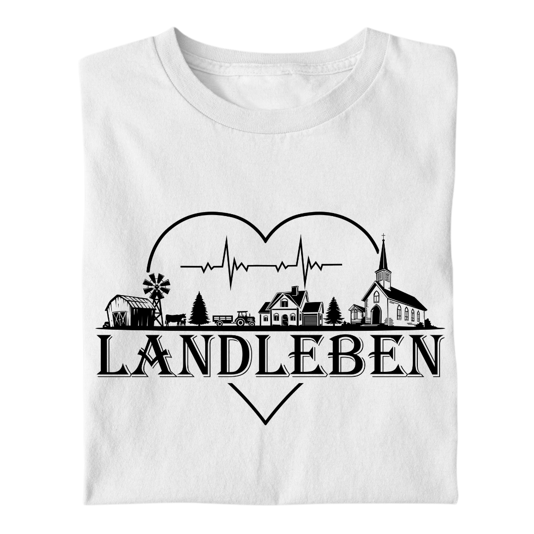 LANDLEBEN "Skyline" | Premium T Shirt