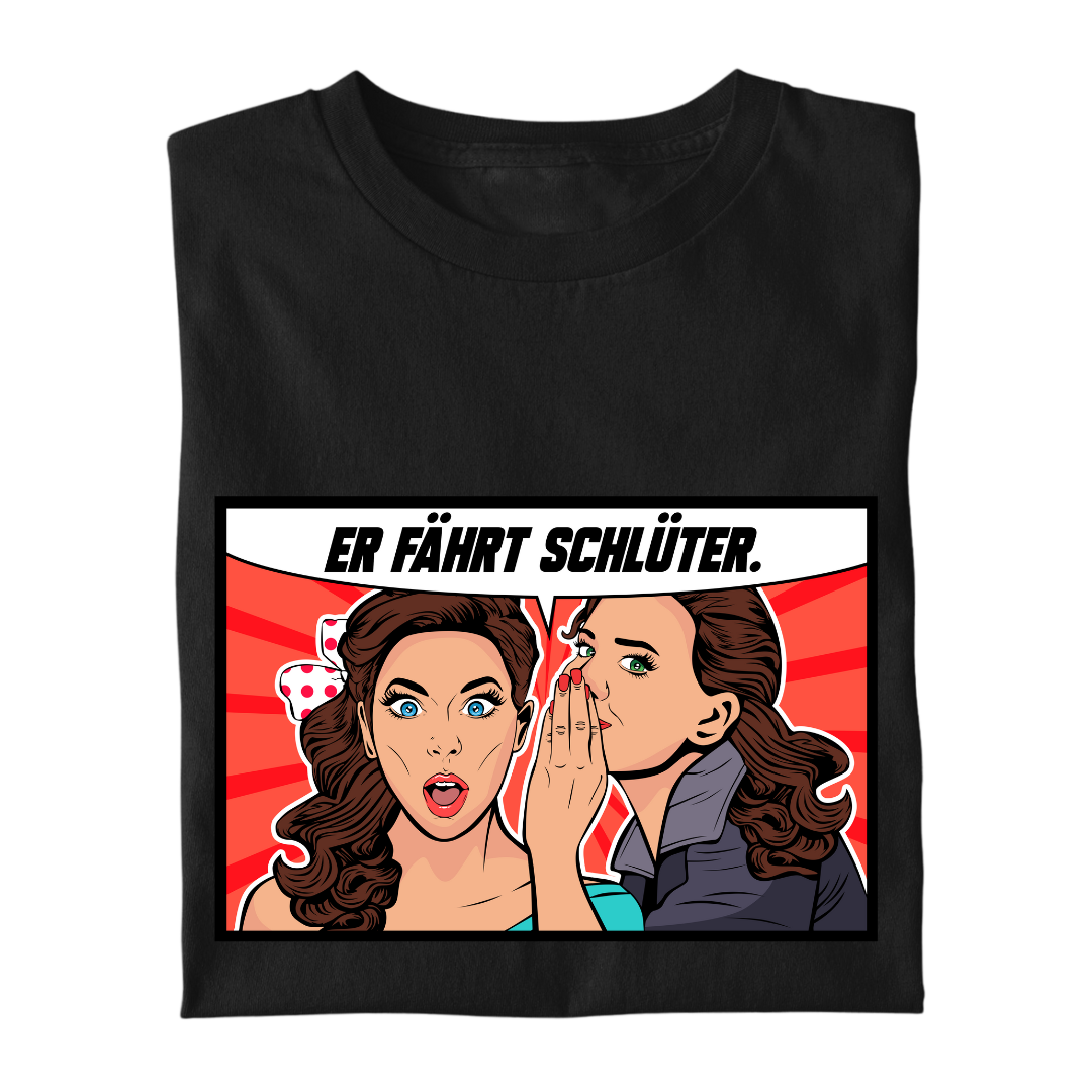 Er fährt Schlüter | Premium T Shirt