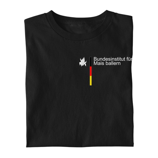 Bundesinstitut Mais ballern Brustdruck| Premium T Shirt