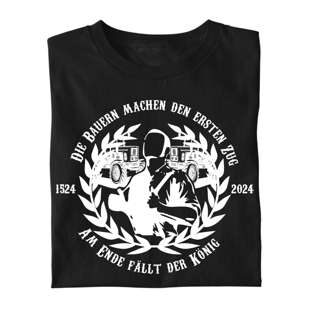 "Am Ende fällt der König" | Premium T Shirt