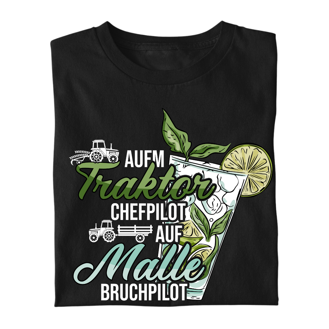 Auf Malle Bruchpilot | Premium T Shirt