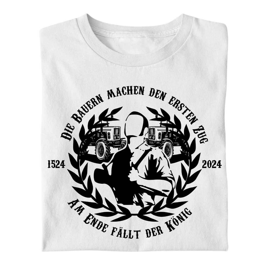 "Am Ende fällt der König" | Premium T Shirt