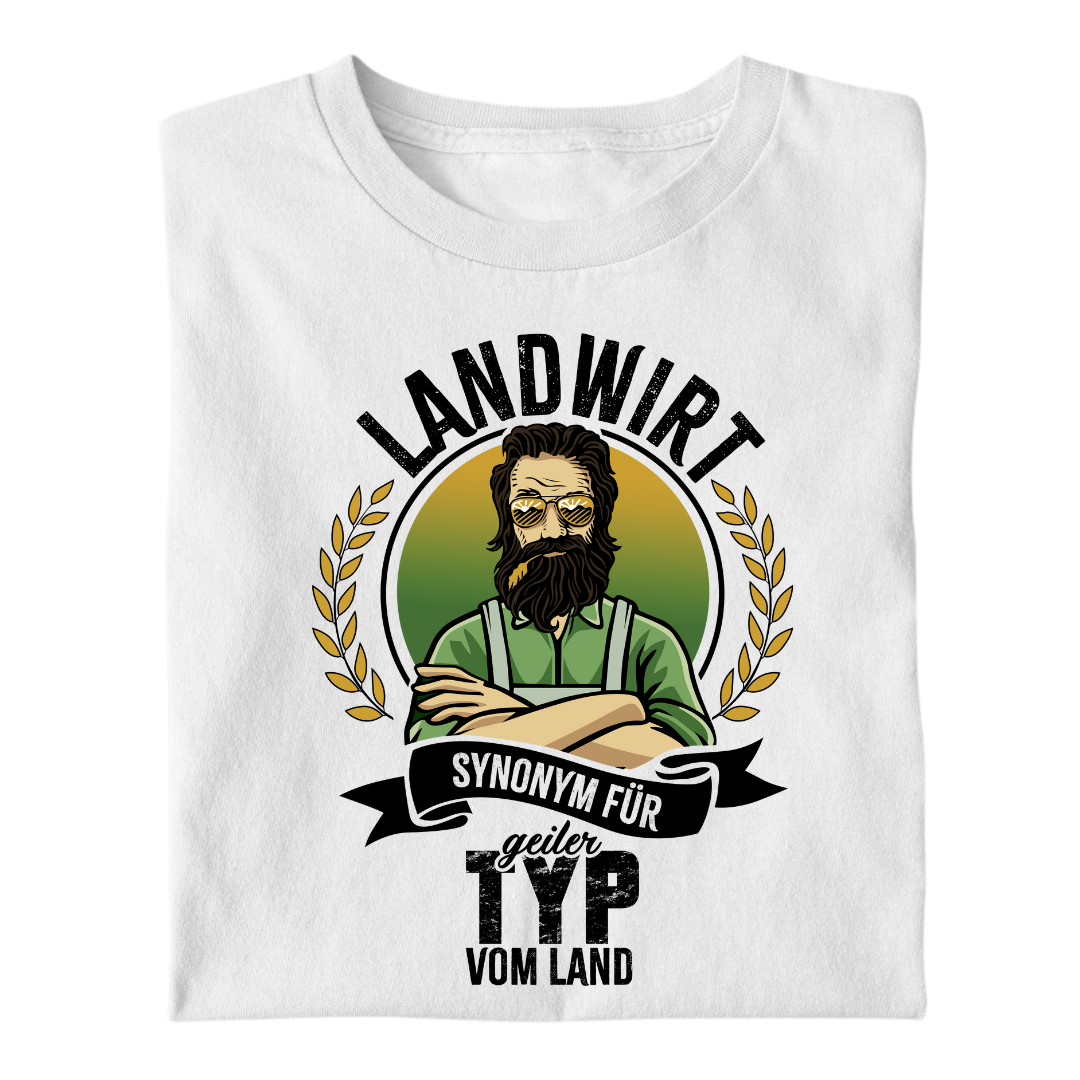Geiler Typ vom Land | Premium T Shirt