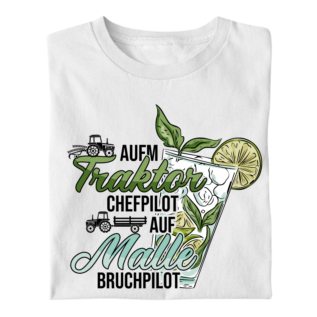 Auf Malle Bruchpilot | Premium T Shirt