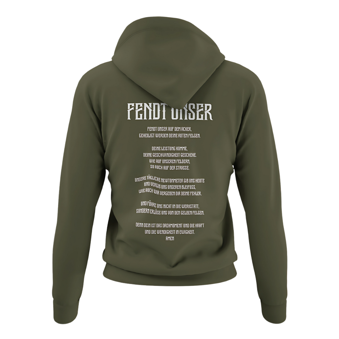Fendt Unser Rückseite | Premium Hoodie