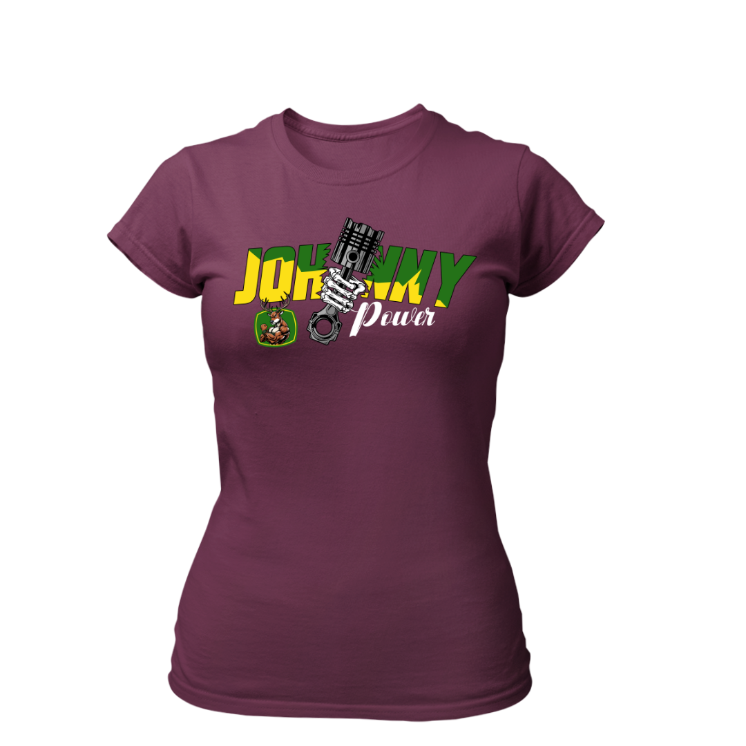 JohnnyPower | Premium T Shirt Frauen