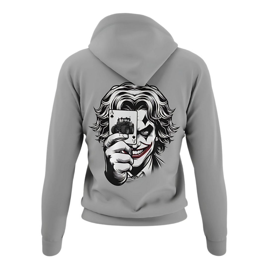 Joker Motiv Rückseite | Premium Hoodie