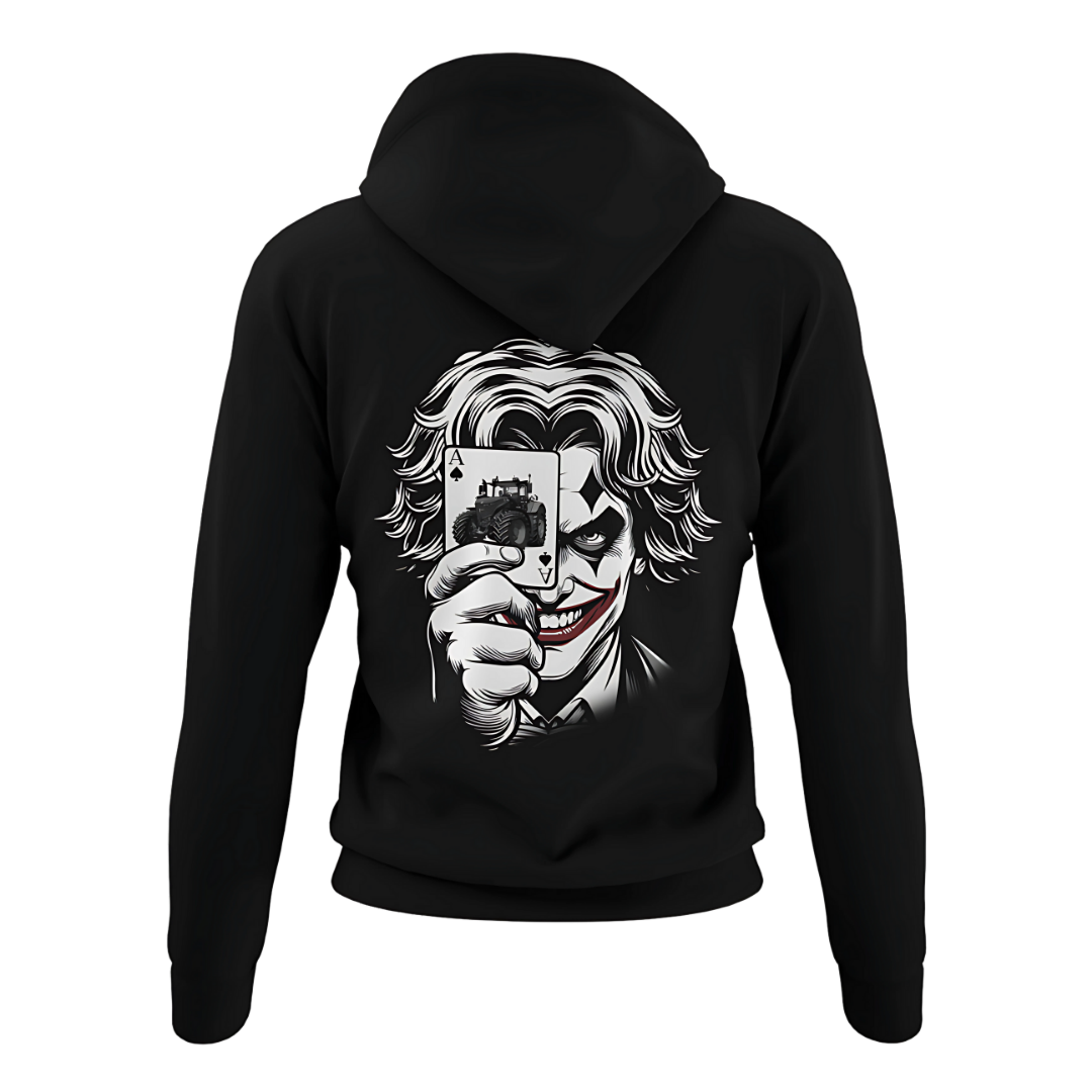 Joker Motiv Rückseite | Premium Hoodie