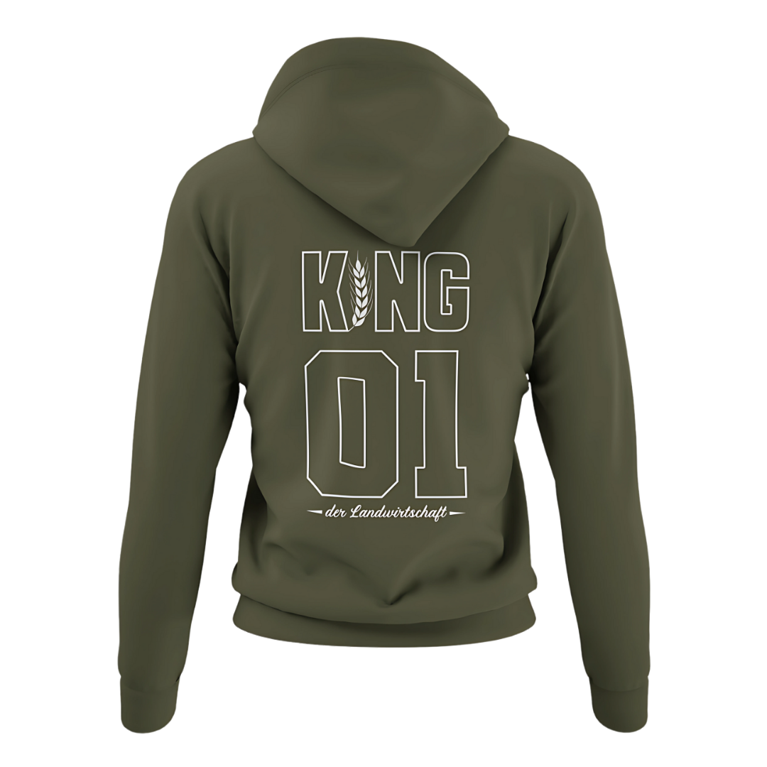 KING der Landwirtschaft#2 Rückseite | Premium Hoodie