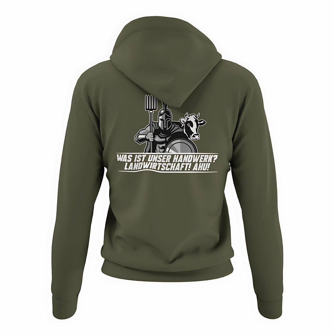 Landwirtschaft AHU Rückseite | Premium Hoodie