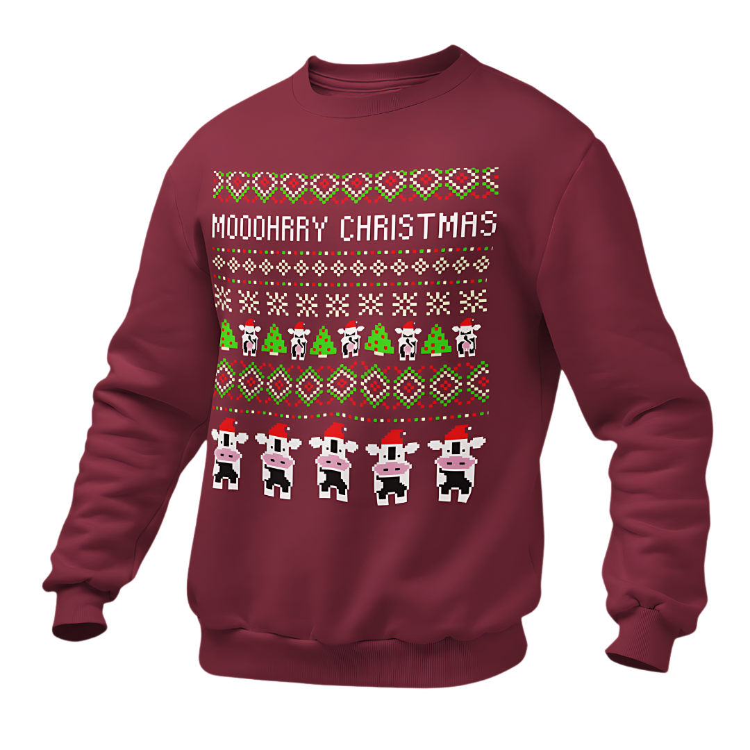 Mooohrry Christmas Ugly | Premium Sweater