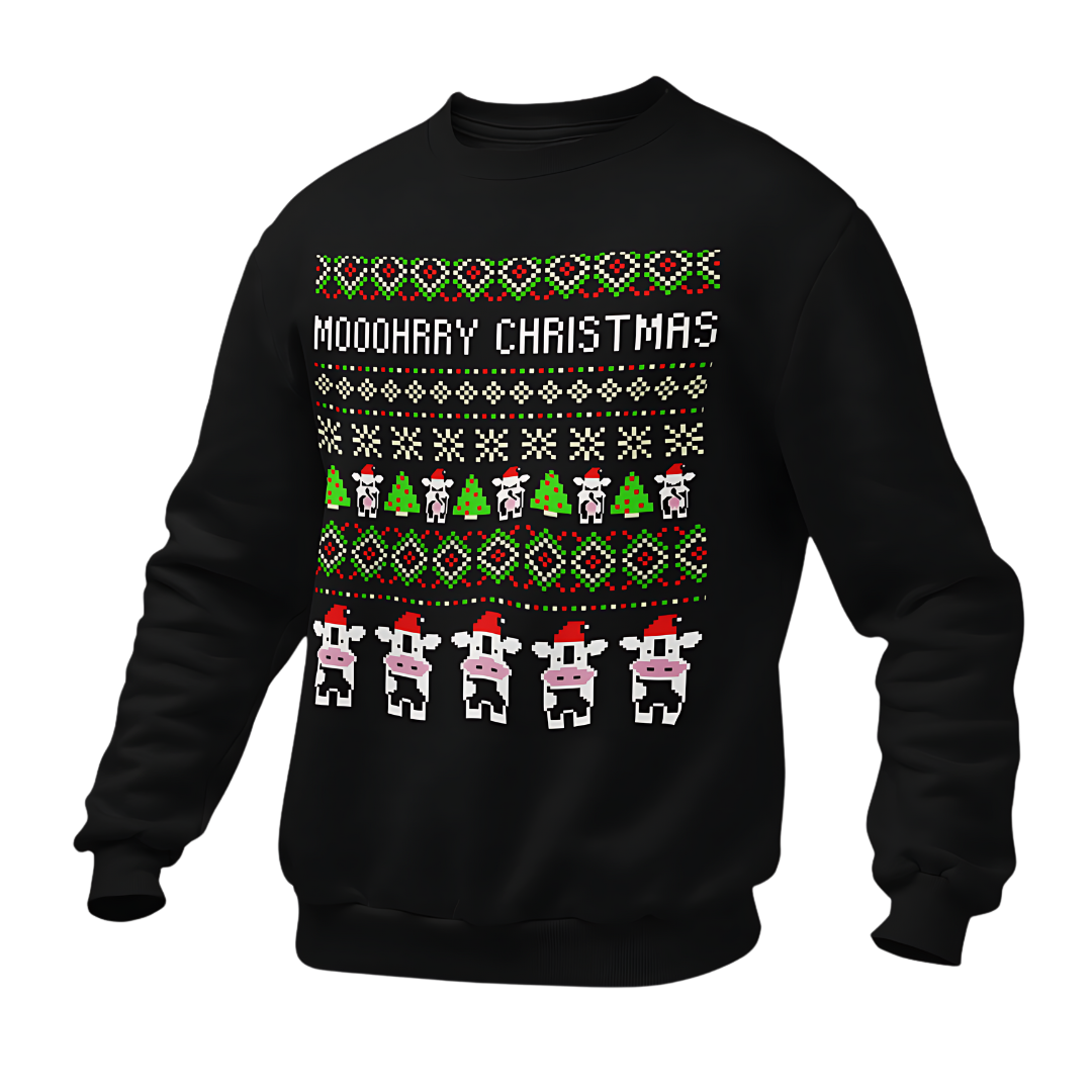 Mooohrry Christmas Ugly | Premium Sweater