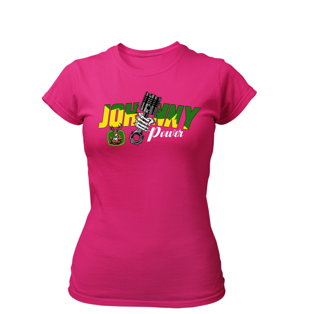 JohnnyPower | Premium T Shirt Frauen