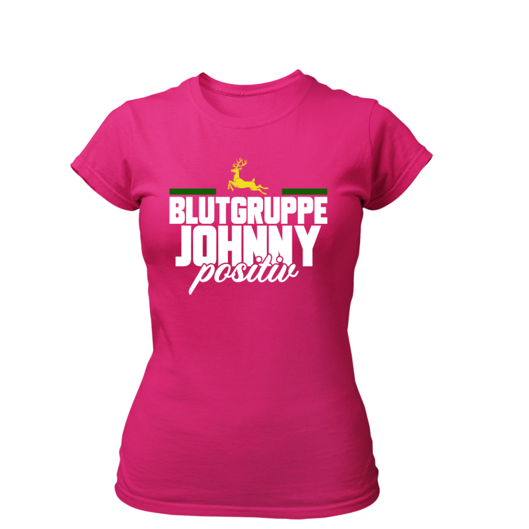 Johnny Positiv #2 | Premium T Shirt Frauen