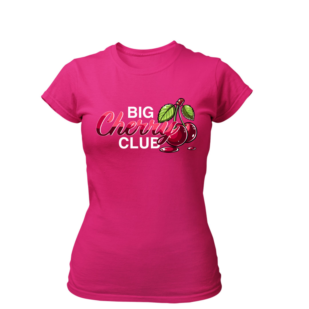 Big Cherry Club | Premium T Shirt Frauen