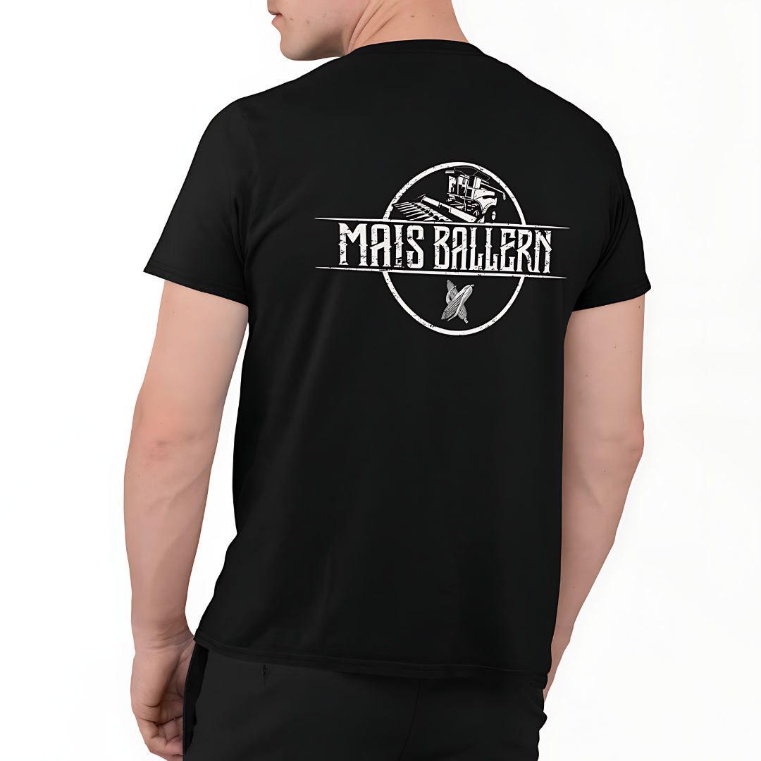 Mais ballern Rückseite | Premium T Shirt
