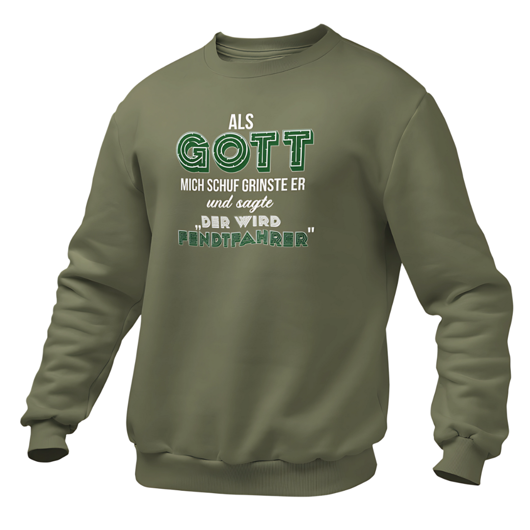 Als Gott mich Schuf...Fendtfahrer | Premium Sweater