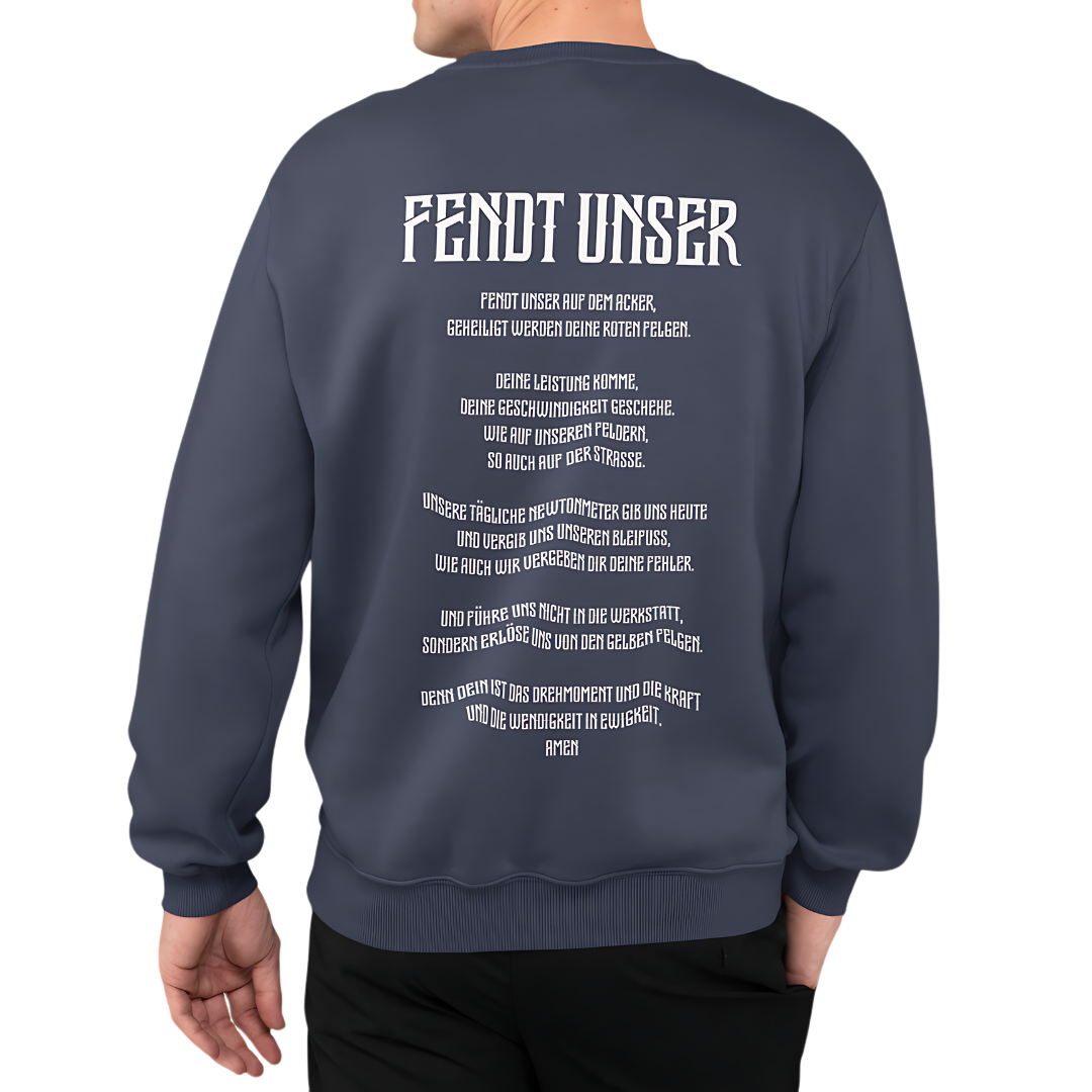 Fendt Unser Rückseite | Premium Sweater