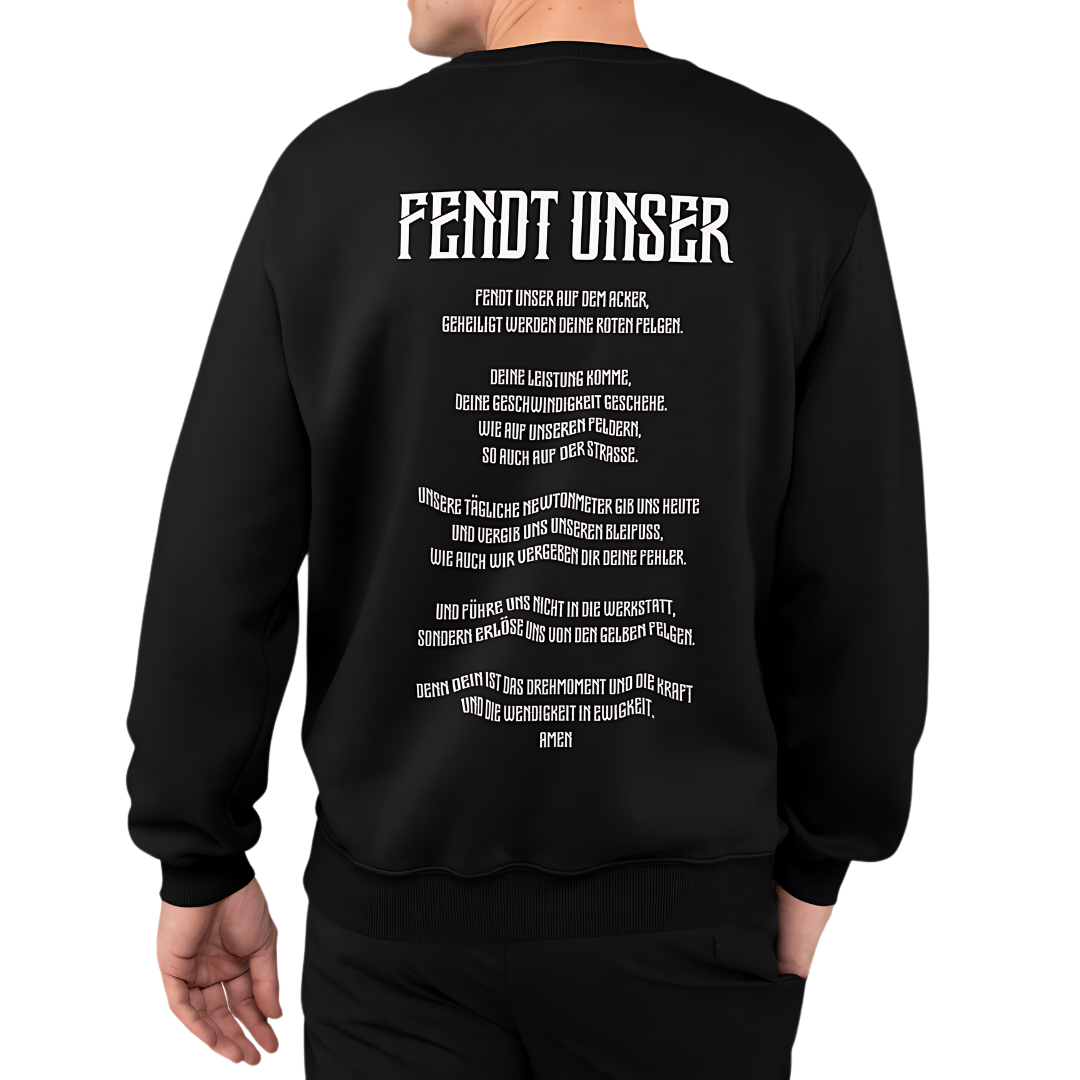 Fendt Unser Rückseite | Premium Sweater