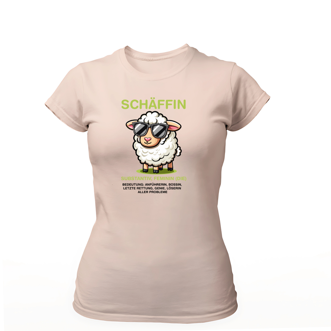 Schäffin Bedeutung | Premium T Shirt Frauen