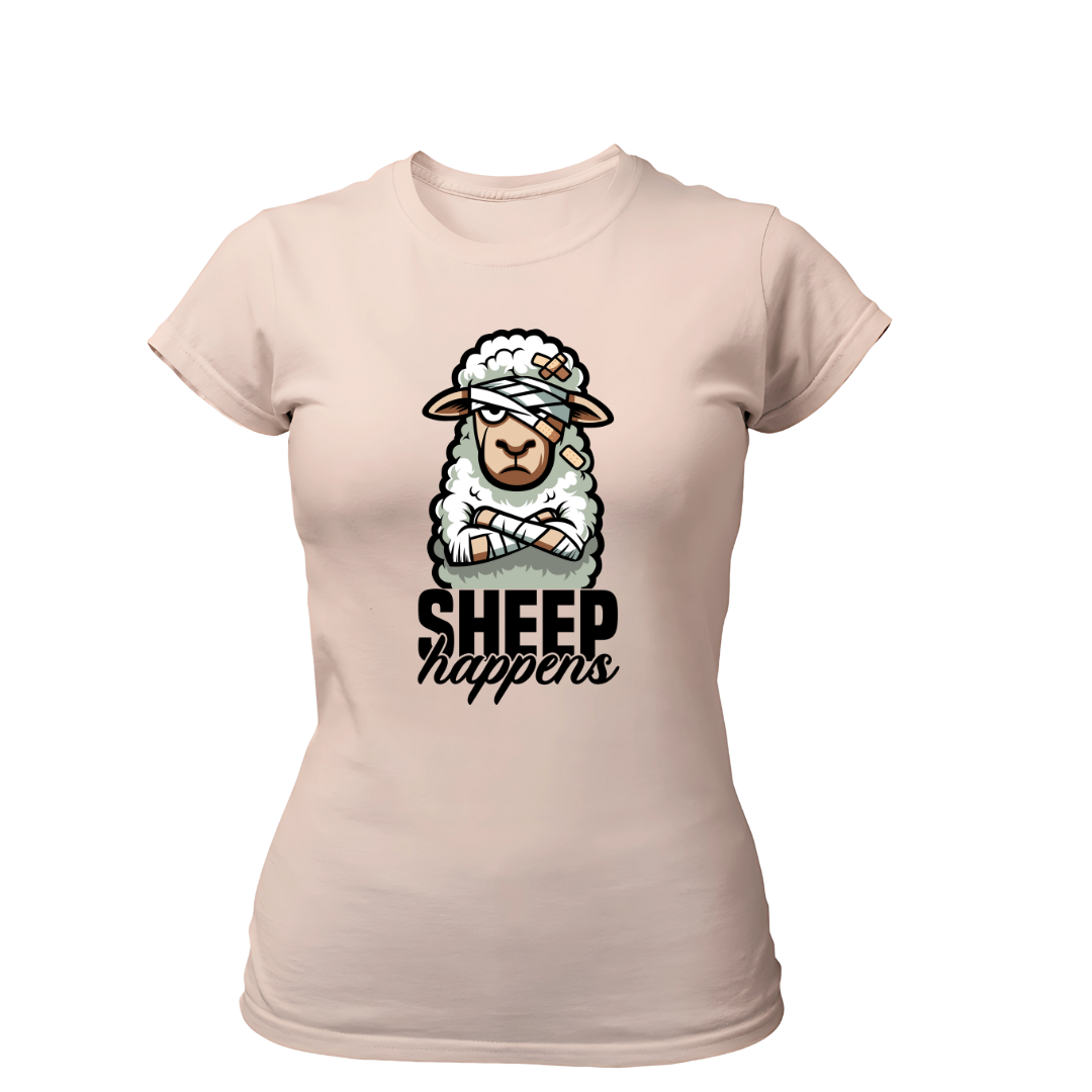 Sheep happens | Premium T Shirt Frauen
