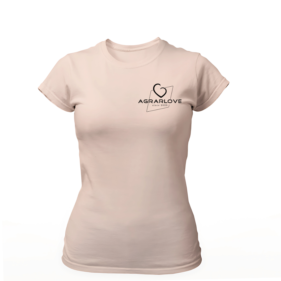 Agrarlove Logo Brustdruck | Premium T Shirt Frauen
