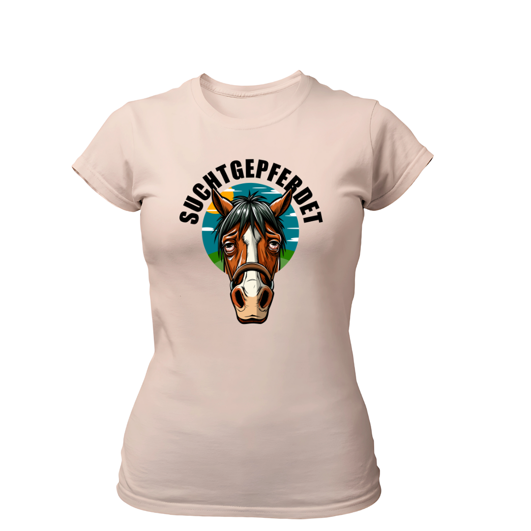Suchtgepfertet | Premium T Shirt Frauen