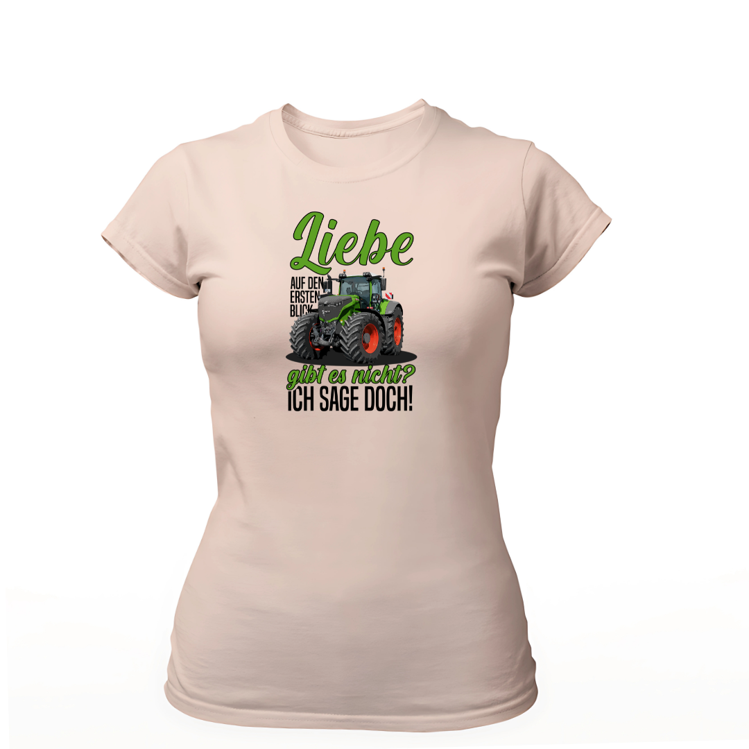 Liebe auf den ersten Blick gibt es nicht | Premium T Shirt Frauen