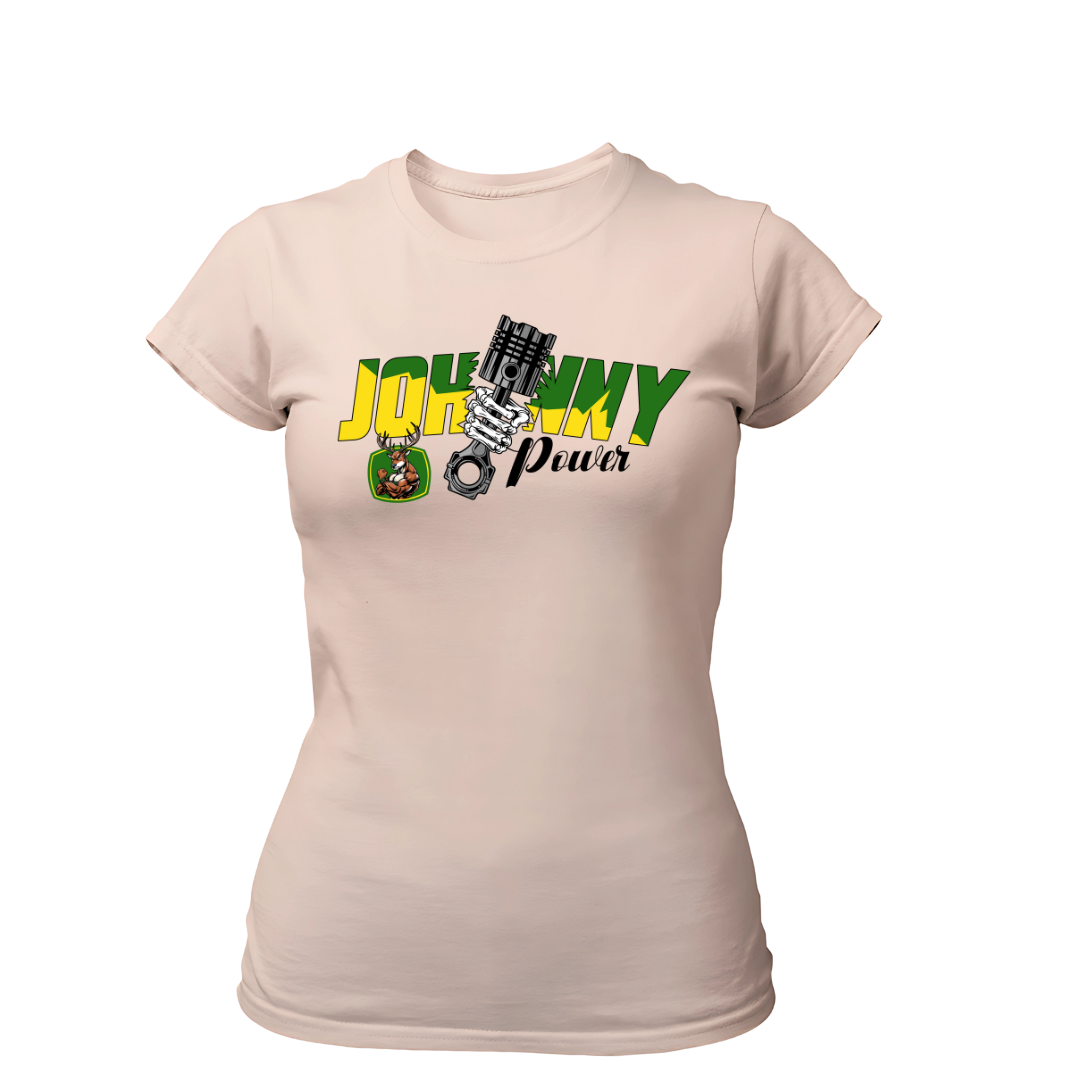 JohnnyPower | Premium T Shirt Frauen