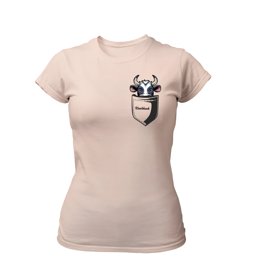 Kuuhkuck Brustdruck | Premium T Shirt Frauen
