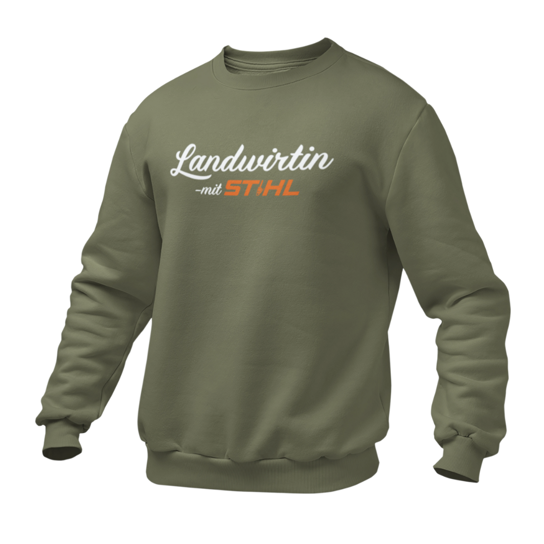 Landwirtin mit Stihl | Premium Sweater