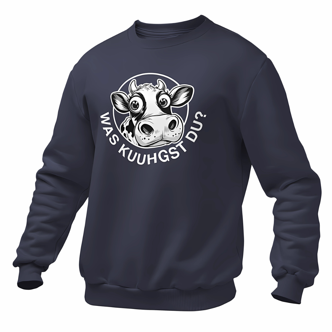 Was Kuuhgst Du | Premium Sweater