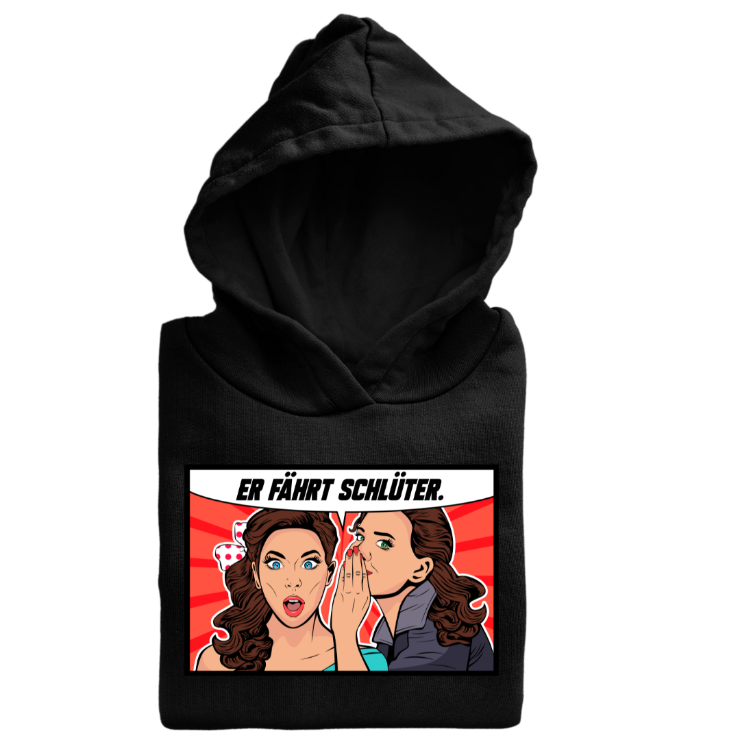 Er fährt Schlüter | Premium Hoodie