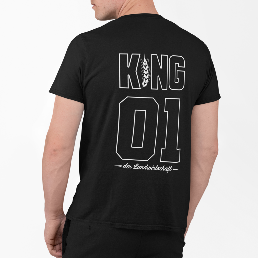 KING der Landwirtschaft#2 Rückseite | Premium T Shirt