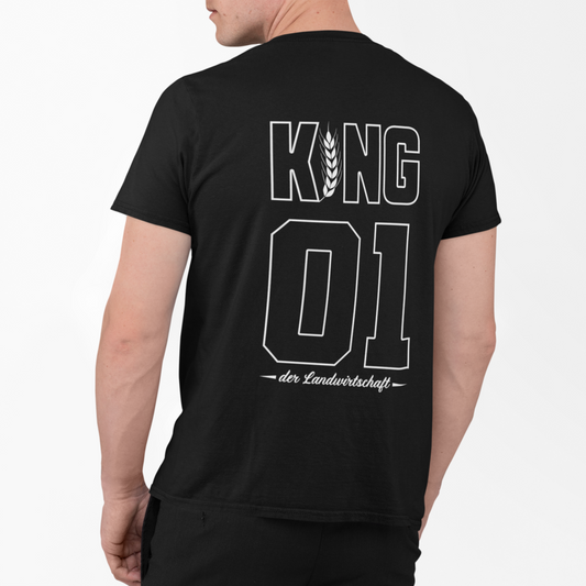 KING der Landwirtschaft#2 Rückseite | Premium T Shirt