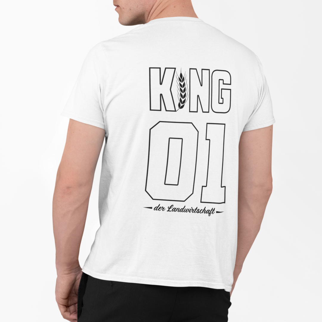 KING der Landwirtschaft#2 Rückseite | Premium T Shirt