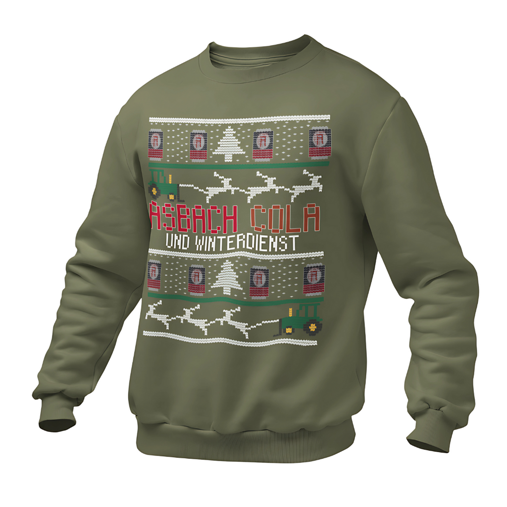 Asbach Cola und Winterdienst Ugly | Premium Sweater