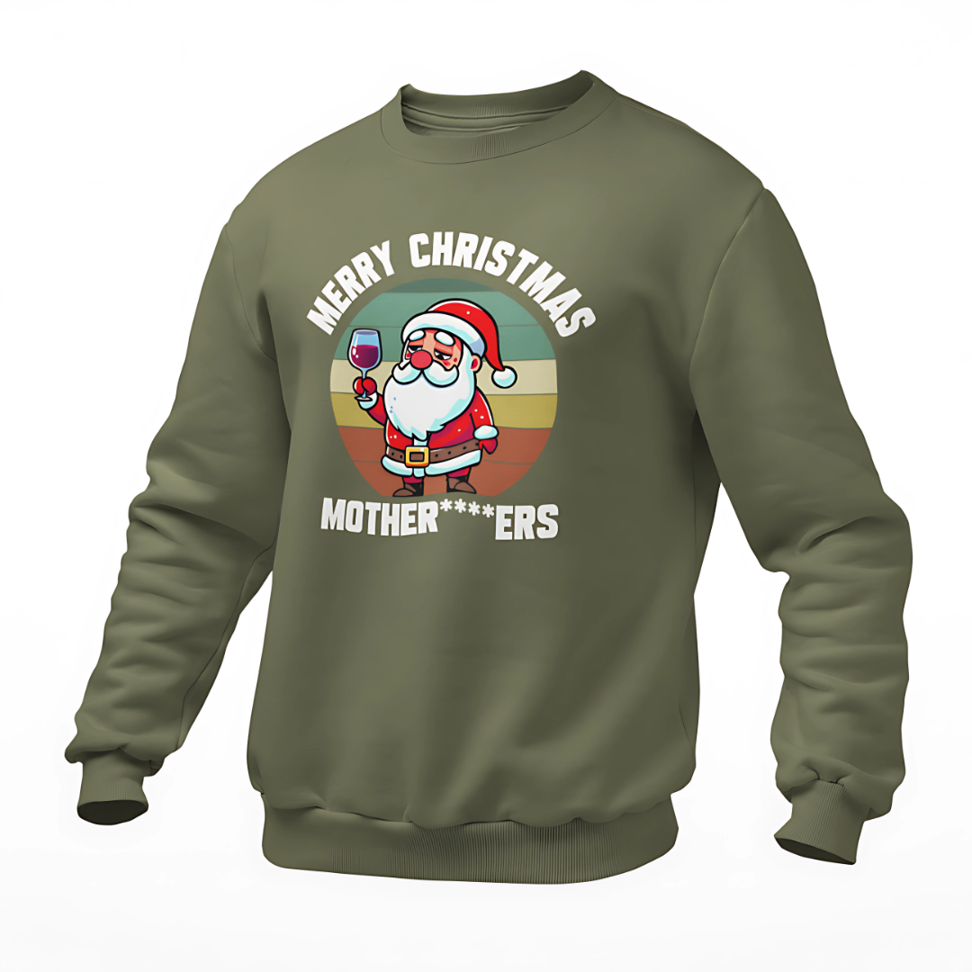 Merry Christmas Mother****ers | Premium Sweater
