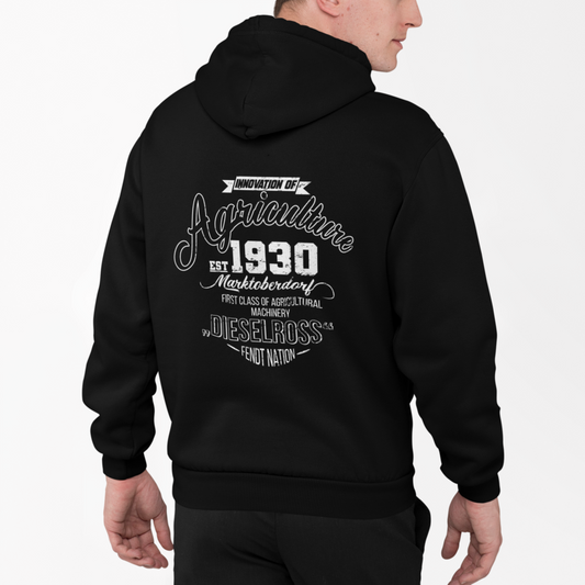 *NEU* Fendt History Vintage *Rückseite* Premium - Hoodie