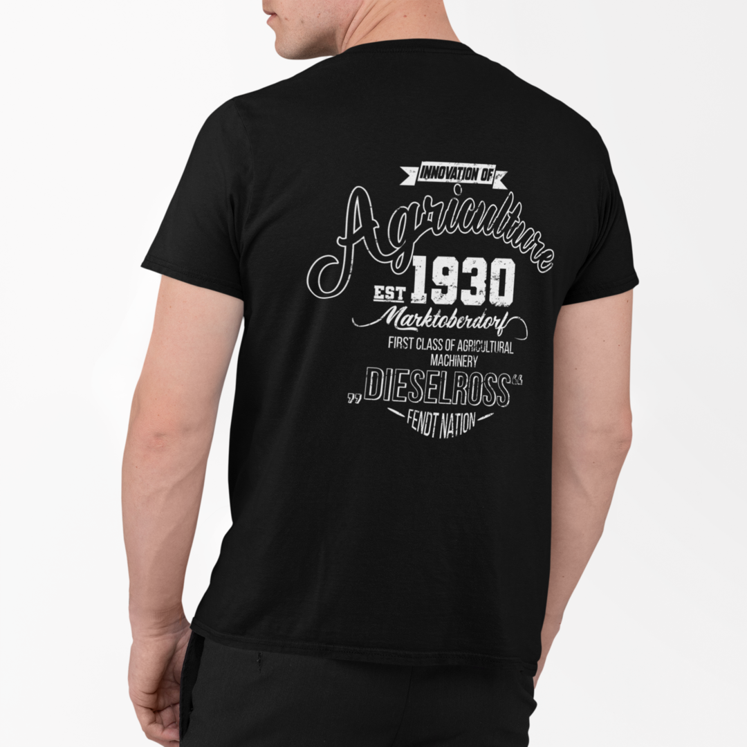 *NEU* Fendt History Vintage *Rückseite* Premium - T-Shirt