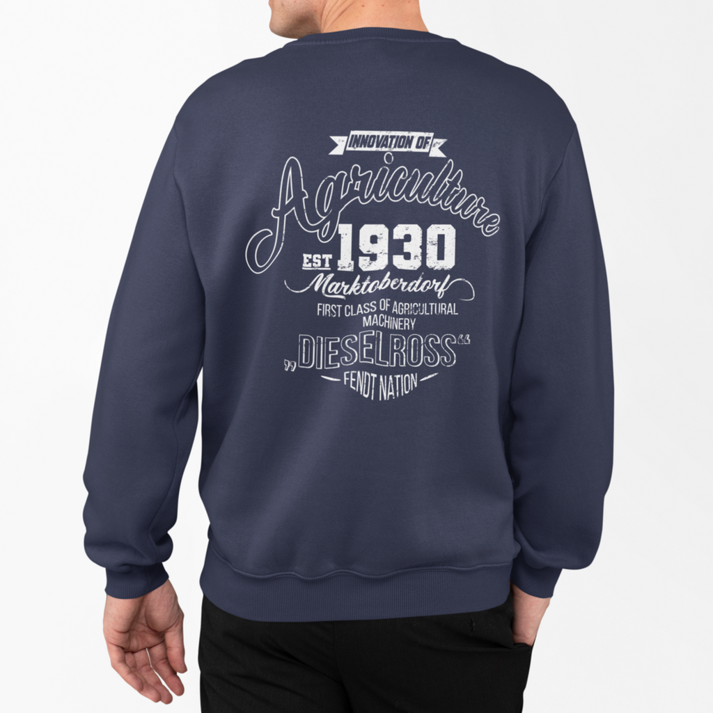 Fendt History Vintage Rückseite | Premium Sweater