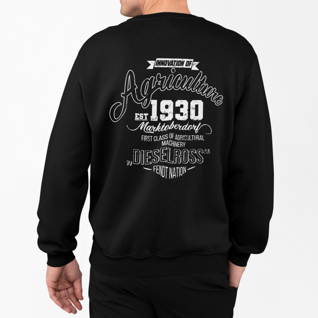 Fendt History Vintage Rückseite | Premium Sweater