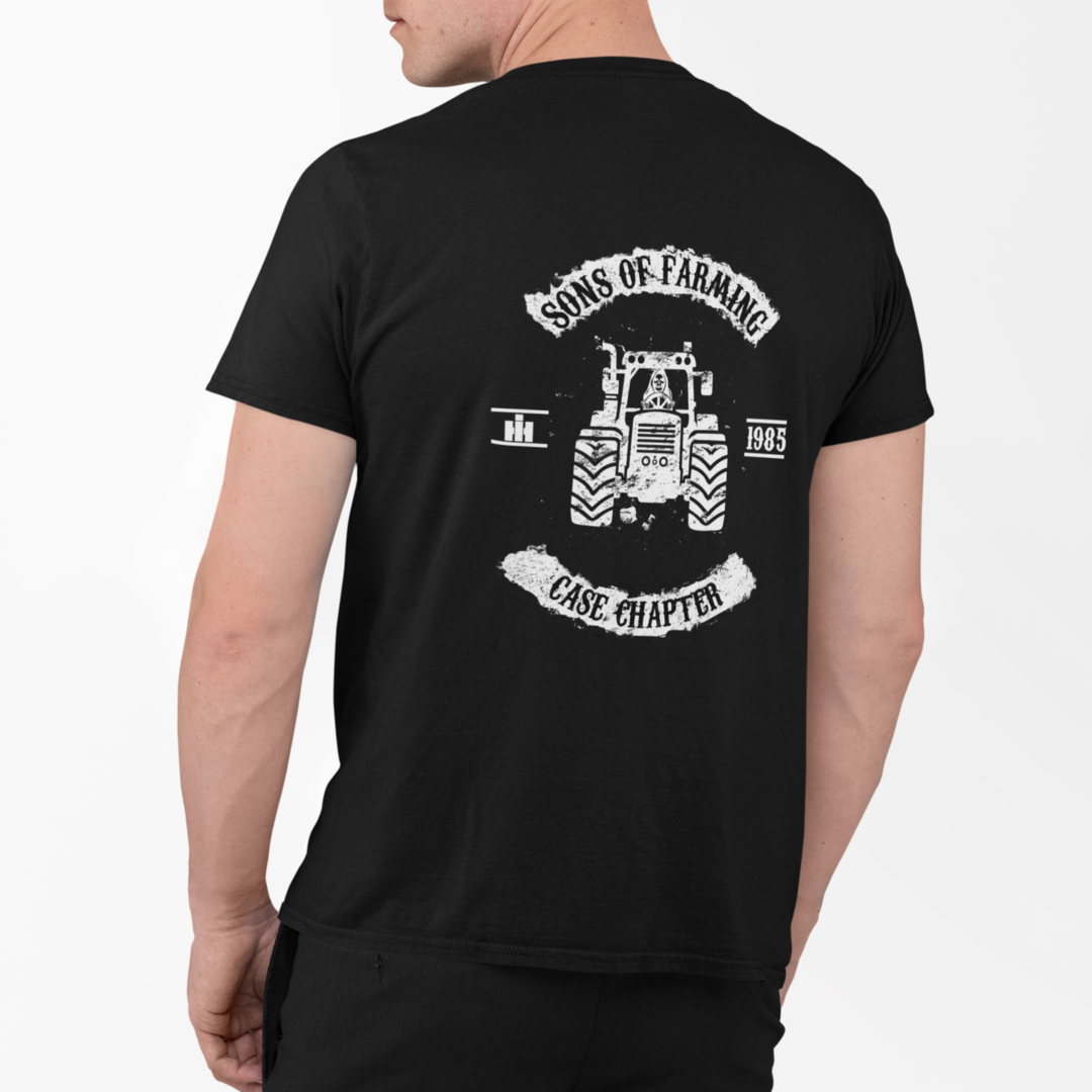 *NEU* Sons of Farming CASE Chapter *Rückseite* Premium - T-Shirt