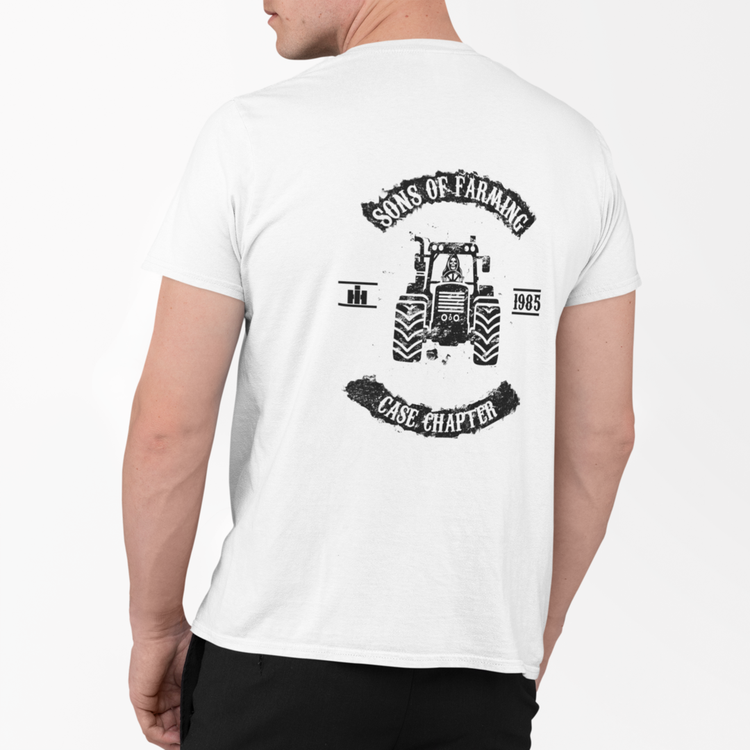 *NEU* Sons of Farming CASE Chapter *Rückseite* Premium - T-Shirt