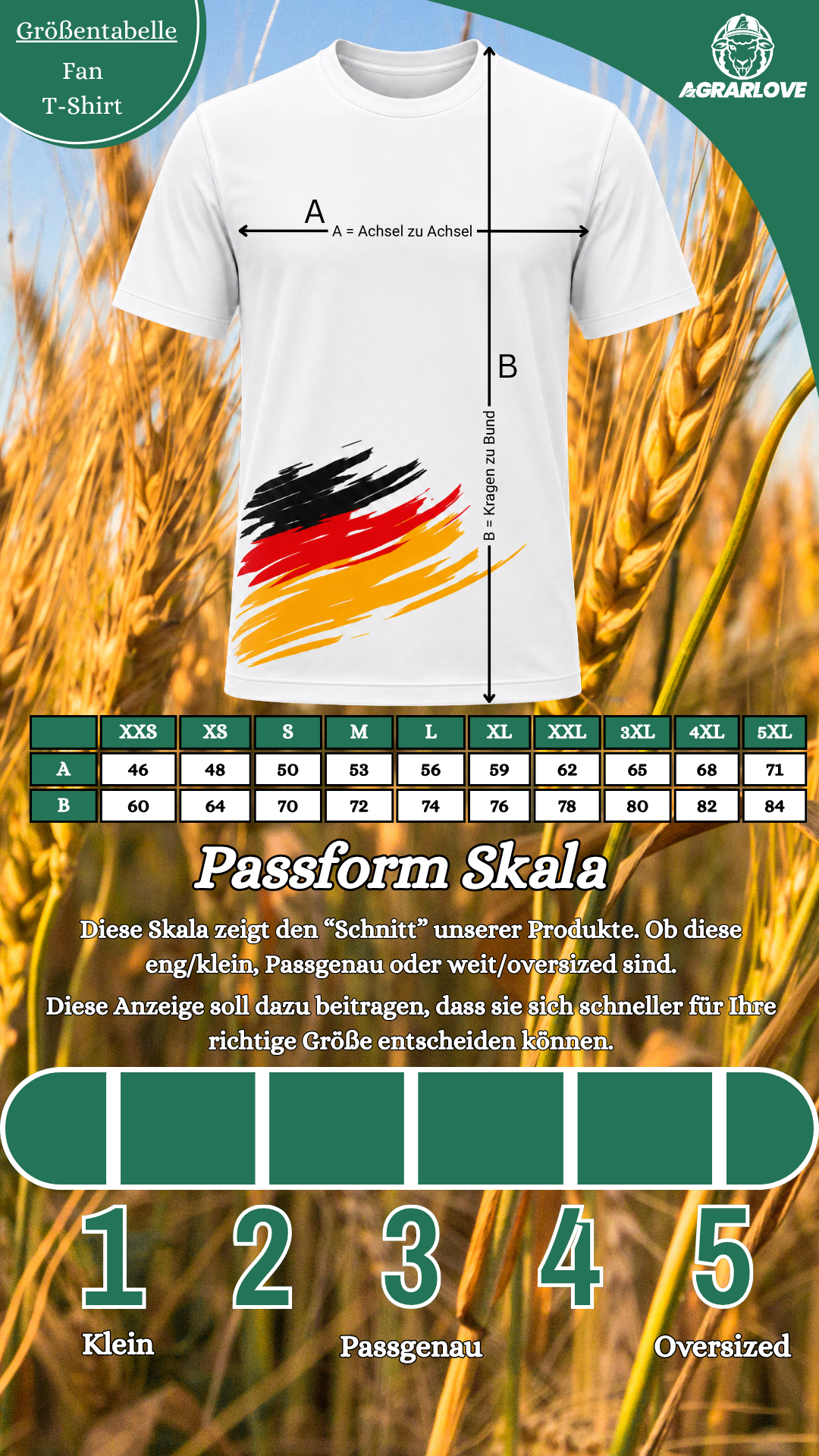 Adler Deutschland Beidseitig | Fan Shirt