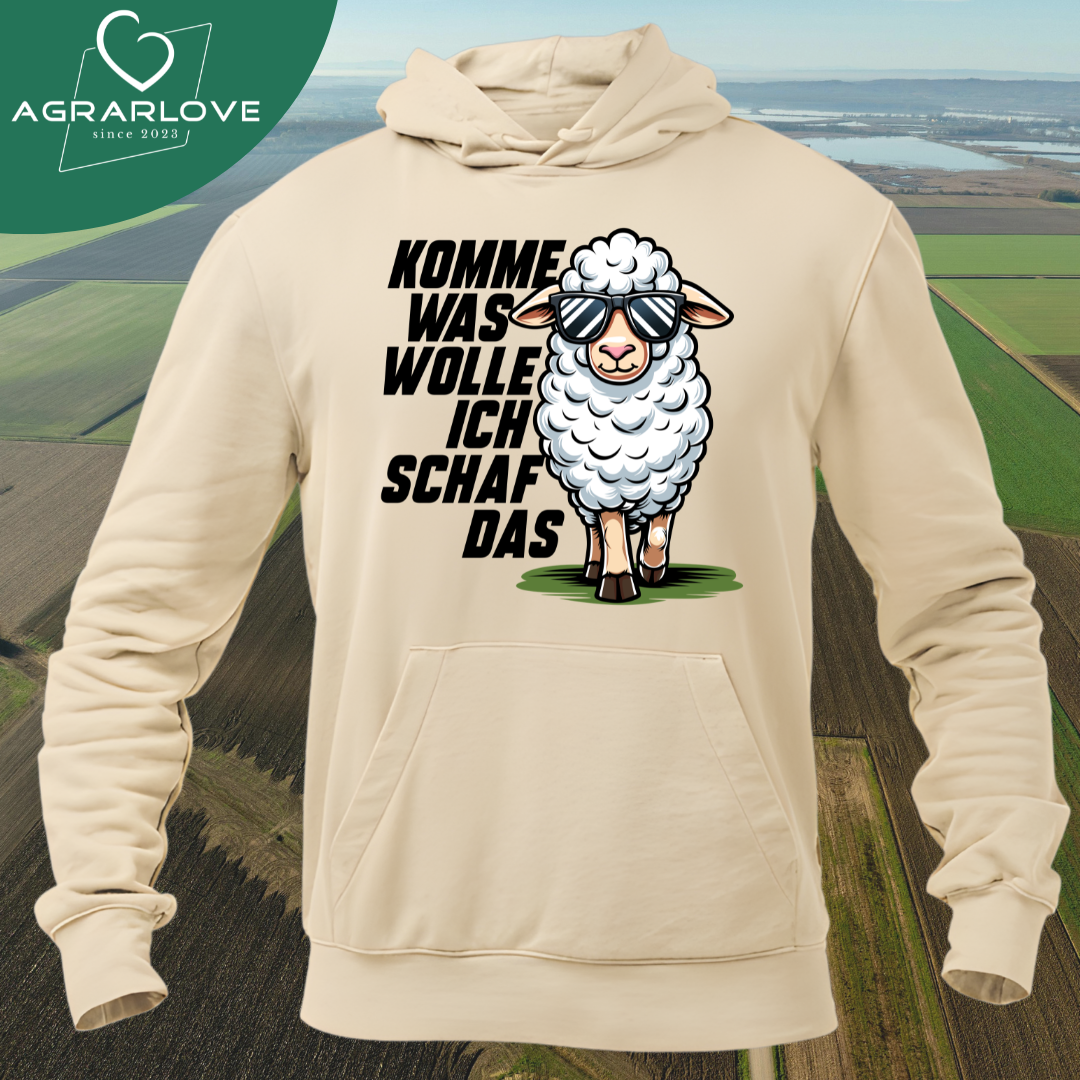 Komme was Wolle ich Schaf das | Premium Hoodie